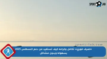 «صرف فوري» تكافل وكرامة كيف تستفيد من دعم أغسطس 2025 بسهولة وبدون مشاكل